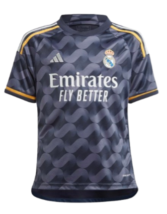 CAMISETA 2A EQUIPACIÓN REAL MADRID 2023/24 JR