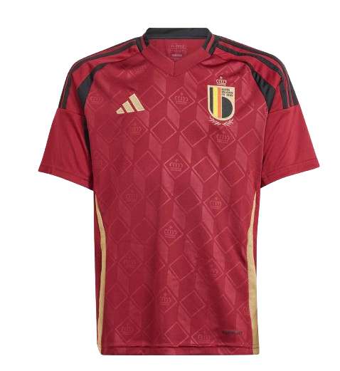 CAMISETA 1ª EQUIPACIÓN BÉLGICA EURO-24 JR