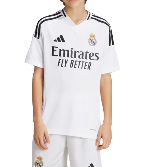 CAMISETA 1A EQUIPACIÓN REAL MADRID 2024/25 JR