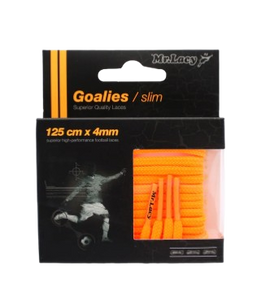 CORDONES PARA BOTAS DE FÚTBOL GOALIES SLIM NARANJA