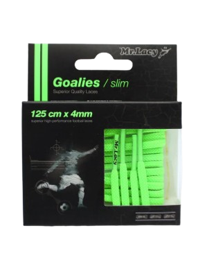 CORDONES PARA BOTAS DE FÚTBOL GOALIES SLIM VERDE